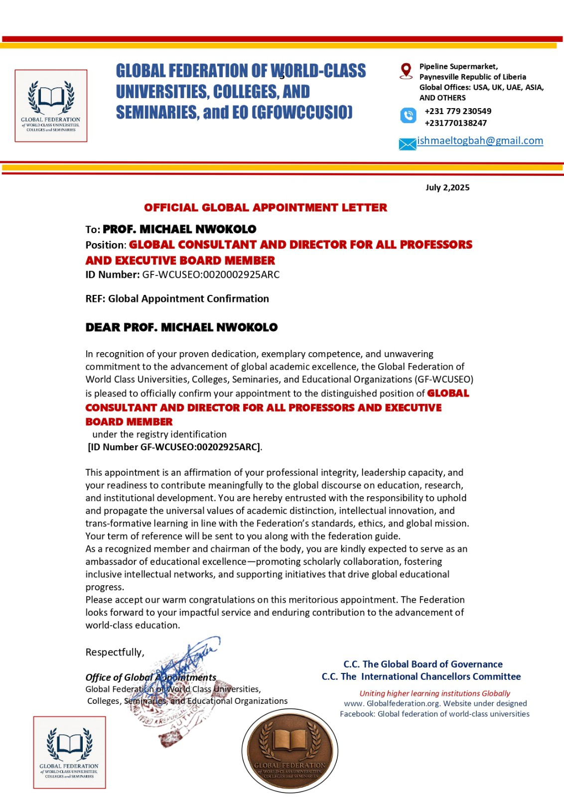 Certificate 2